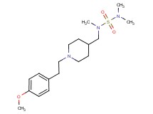 N-({1-[2-(4-methoxyphenyl)ethyl]piperidin-4-yl}methyl)-N,N',N'-trimethylsulfamide