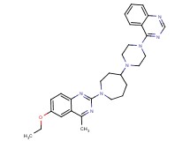 6-ethoxy-4-methyl-2-{4-[4-(4-quinazolinyl)-1-piperazinyl]-1-azepanyl}quinazoline