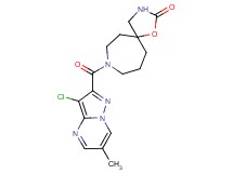 8-[(3-chloro-6-methylpyrazolo[1,5-a]pyrimidin-2-yl)carbonyl]-1-oxa-3,8-diazaspiro[4.6]undecan-2-one