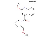 2-methoxy-4-{[(2R)-2-(methoxymethyl)pyrrolidin-1-yl]carbonyl}quinoline