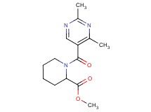 methyl 1-[(2,4-dimethyl-5-pyrimidinyl)carbonyl]-2-piperidinecarboxylate