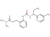 N,N-dimethyl-3-{2-[({[1-(4-methylpyridin-2-yl)propyl]amino}carbonyl)amino]phenyl}propanamide