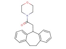 4-(10,11-dihydro-5H-dibenzo[a,d][7]annulen-5-ylacetyl)morpholine