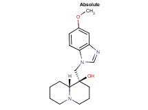 (1R,9aR)-1-[(5-methoxy-1H-benzimidazol-1-yl)methyl]octahydro-2H-quinolizin-1-ol