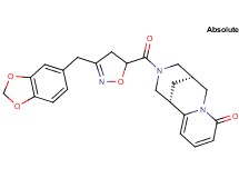 (1S,9R)-11-{[3-(1,3-benzodioxol-5-ylmethyl)-4,5-dihydro-5-isoxazolyl]carbonyl}-7,11-diazatricyclo[7.3.1.0~2,7~]trideca-2,4-dien-6-one