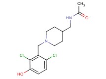 N-{[1-(2,6-dichloro-3-hydroxybenzyl)-4-piperidinyl]methyl}acetamide