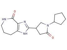 2-(1-cyclopentyl-5-oxopyrrolidin-3-yl)-5,6,7,8-tetrahydroimidazo[4,5-c]azepin-4(1H)-one