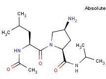 (2S,4S)-1-[(2S)-2-(acetylamino)-4-methylpentanoyl]-4-amino-N-isopropylpyrrolidine-2-carboxamide