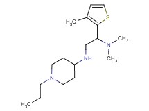 N~1~,N~1~-dimethyl-1-(3-methyl-2-thienyl)-N~2~-(1-propylpiperidin-4-yl)ethane-1,2-diamine