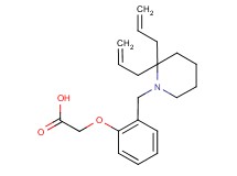 {2-[(2,2-diallylpiperidin-1-yl)methyl]phenoxy}acetic acid