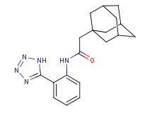 2-(1-adamantyl)-N-[2-(1H-tetrazol-5-yl)phenyl]acetamide