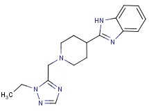 2-{1-[(1-ethyl-1H-1,2,4-triazol-5-yl)methyl]piperidin-4-yl}-1H-benzimidazole