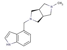 4-{[(3aR*,6aS*)-5-methylhexahydropyrrolo[3,4-c]pyrrol-2(1H)-yl]methyl}-1H-indole