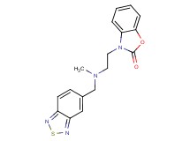 3-{2-[(2,1,3-benzothiadiazol-5-ylmethyl)(methyl)amino]ethyl}-1,3-benzoxazol-2(3H)-one