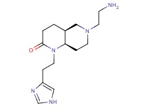 rel-(4aS,8aR)-6-(2-aminoethyl)-1-[2-(1H-imidazol-4-yl)ethyl]octahydro-1,6-naphthyridin-2(1H)-one dihydrochloride