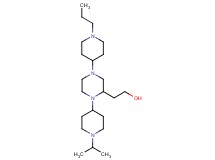 2-[1-(1-isopropyl-4-piperidinyl)-4-(1-propyl-4-piperidinyl)-2-piperazinyl]ethanol