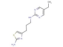 N-[3-(2-amino-1,3-thiazol-4-yl)propyl]-5-ethylpyrimidin-2-amine