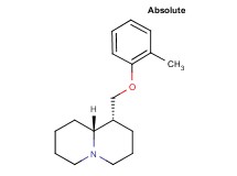 (1R,9aR)-1-[(2-methylphenoxy)methyl]octahydro-2H-quinolizine