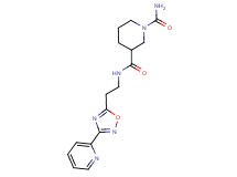 N~3~-{2-[3-(2-pyridinyl)-1,2,4-oxadiazol-5-yl]ethyl}-1,3-piperidinedicarboxamide