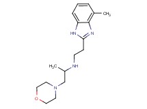 N-[2-(4-methyl-1H-benzimidazol-2-yl)ethyl]-1-morpholin-4-ylpropan-2-amine