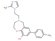 4-[2-(2-methyl-1H-imidazol-1-yl)ethyl]-7-(4-methylphenyl)-2,3,4,5-tetrahydro-1,4-benzoxazepin-9-ol