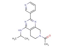 7-acetyl-N-isopropyl-2-(3-pyridinyl)-5,6,7,8-tetrahydropyrido[3,4-d]pyrimidin-4-amine