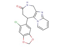 5-(6-chloro-1,3-benzodioxol-5-yl)-1,2,4,5-tetrahydro-3H-pyrido[1',2':1,2]imidazo[4,5-c]azepin-3-one