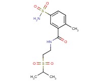 5-(aminosulfonyl)-N-[2-(isopropylsulfonyl)ethyl]-2-methylbenzamide