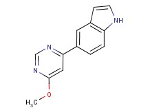 5-(6-methoxypyrimidin-4-yl)-1H-indole