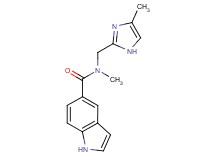 N-methyl-N-[(4-methyl-1H-imidazol-2-yl)methyl]-1H-indole-5-carboxamide