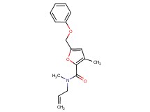 N-allyl-N,3-dimethyl-5-(phenoxymethyl)-2-furamide
