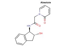 N-[(1R,2R)-2-hydroxy-2,3-dihydro-1H-inden-1-yl]-2-(2-oxopyridin-1(2H)-yl)acetamide