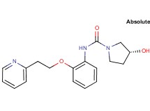 (3R)-3-hydroxy-N-[2-(2-pyridin-2-ylethoxy)phenyl]pyrrolidine-1-carboxamide