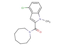 2-(azocan-1-ylcarbonyl)-4-chloro-1-methyl-1H-indole