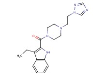 3-ethyl-2-({4-[2-(1H-1,2,4-triazol-1-yl)ethyl]piperazin-1-yl}carbonyl)-1H-indole