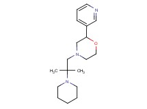 4-(2-methyl-2-piperidin-1-ylpropyl)-2-pyridin-3-ylmorpholine