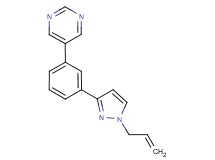 5-[3-(1-allyl-1H-pyrazol-3-yl)phenyl]pyrimidine