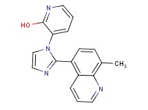 3-[2-(8-methylquinolin-5-yl)-1H-imidazol-1-yl]pyridin-2-ol