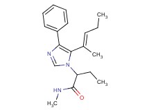 N-methyl-2-{5-[(1E)-1-methylbut-1-en-1-yl]-4-phenyl-1H-imidazol-1-yl}butanamide