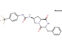 N-[(3R,7S,8aS)-3-benzyl-1,4-dioxooctahydropyrrolo[1,2-a]pyrazin-7-yl]-N'-[4-(trifluoromethyl)phenyl]urea