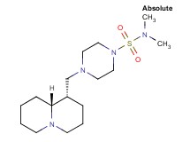N,N-dimethyl-4-[(1S,9aR)-octahydro-2H-quinolizin-1-ylmethyl]piperazine-1-sulfonamide