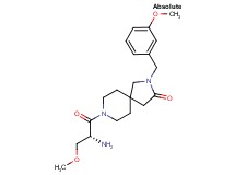 2-(3-methoxybenzyl)-8-(O-methyl-D-seryl)-2,8-diazaspiro[4.5]decan-3-one hydrochloride