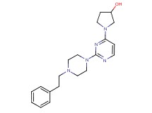 1-{2-[4-(2-phenylethyl)piperazin-1-yl]pyrimidin-4-yl}pyrrolidin-3-ol