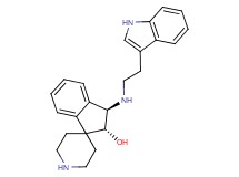 (2R*,3R*)-3-{[2-(1H-indol-3-yl)ethyl]amino}-2,3-dihydrospiro[indene-1,4'-piperidin]-2-ol