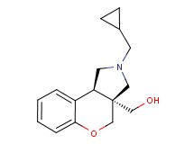 [(3aS*,9bS*)-2-(cyclopropylmethyl)-1,2,3,9b-tetrahydrochromeno[3,4-c]pyrrol-3a(4H)-yl]methanol