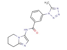 3-(5-methyl-1H-tetrazol-1-yl)-N-(5,6,7,8-tetrahydroimidazo[1,2-a]pyridin-3-yl)benzamide