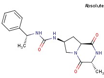 N-[(3R,7S,8aS)-3-methyl-1,4-dioxooctahydropyrrolo[1,2-a]pyrazin-7-yl]-N'-[(1R)-1-phenylethyl]urea