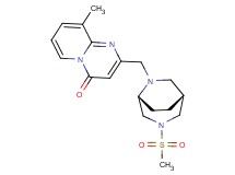 9-methyl-2-{[(1R*,5R*)-3-(methylsulfonyl)-3,6-diazabicyclo[3.2.2]non-6-yl]methyl}-4H-pyrido[1,2-a]pyrimidin-4-one