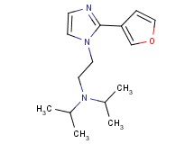 N-{2-[2-(3-furyl)-1H-imidazol-1-yl]ethyl}-N-isopropylpropan-2-amine