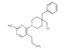 [4-benzyl-1-(2-methyl-5-propylpyrimidin-4-yl)piperidin-4-yl]methanol